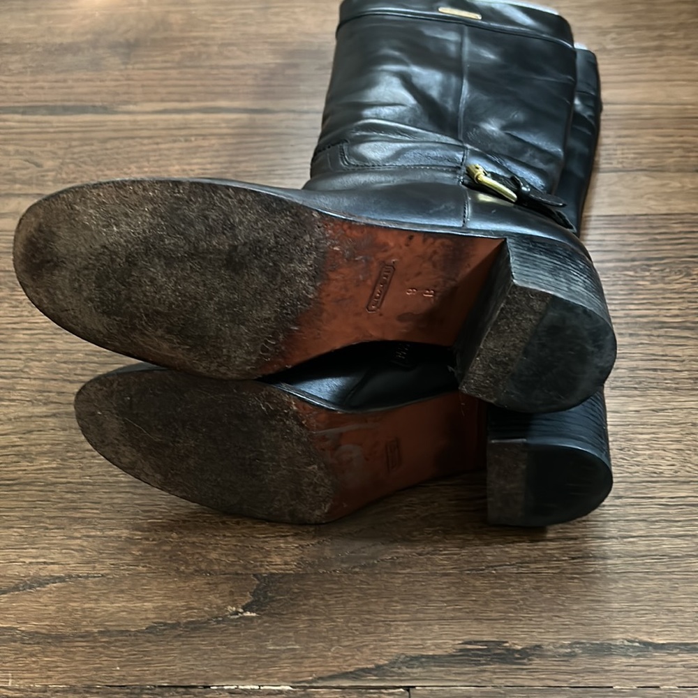 Coach Leather Riding Boots - Picture 8 of 16